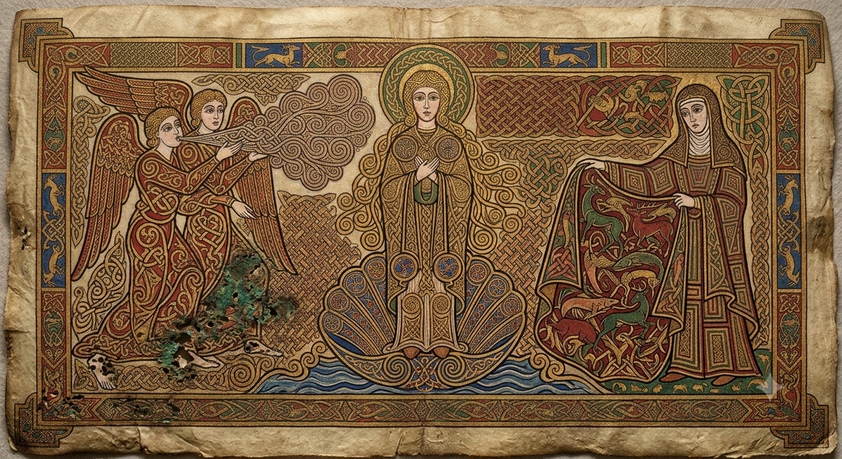 La Naissance Spirituelle de Sainte Brigitte de Kildare