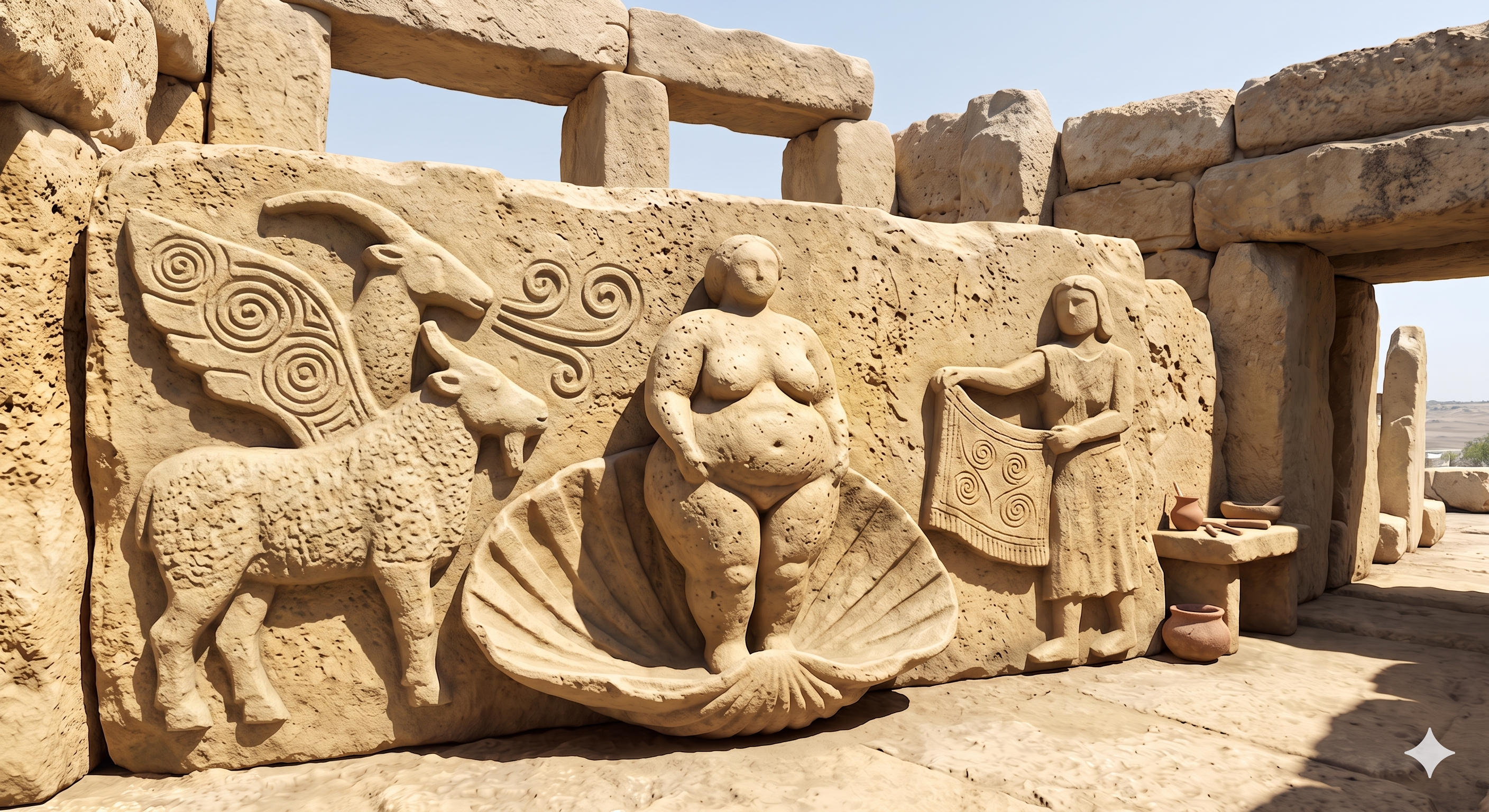 Vénus émerge à Tarxien