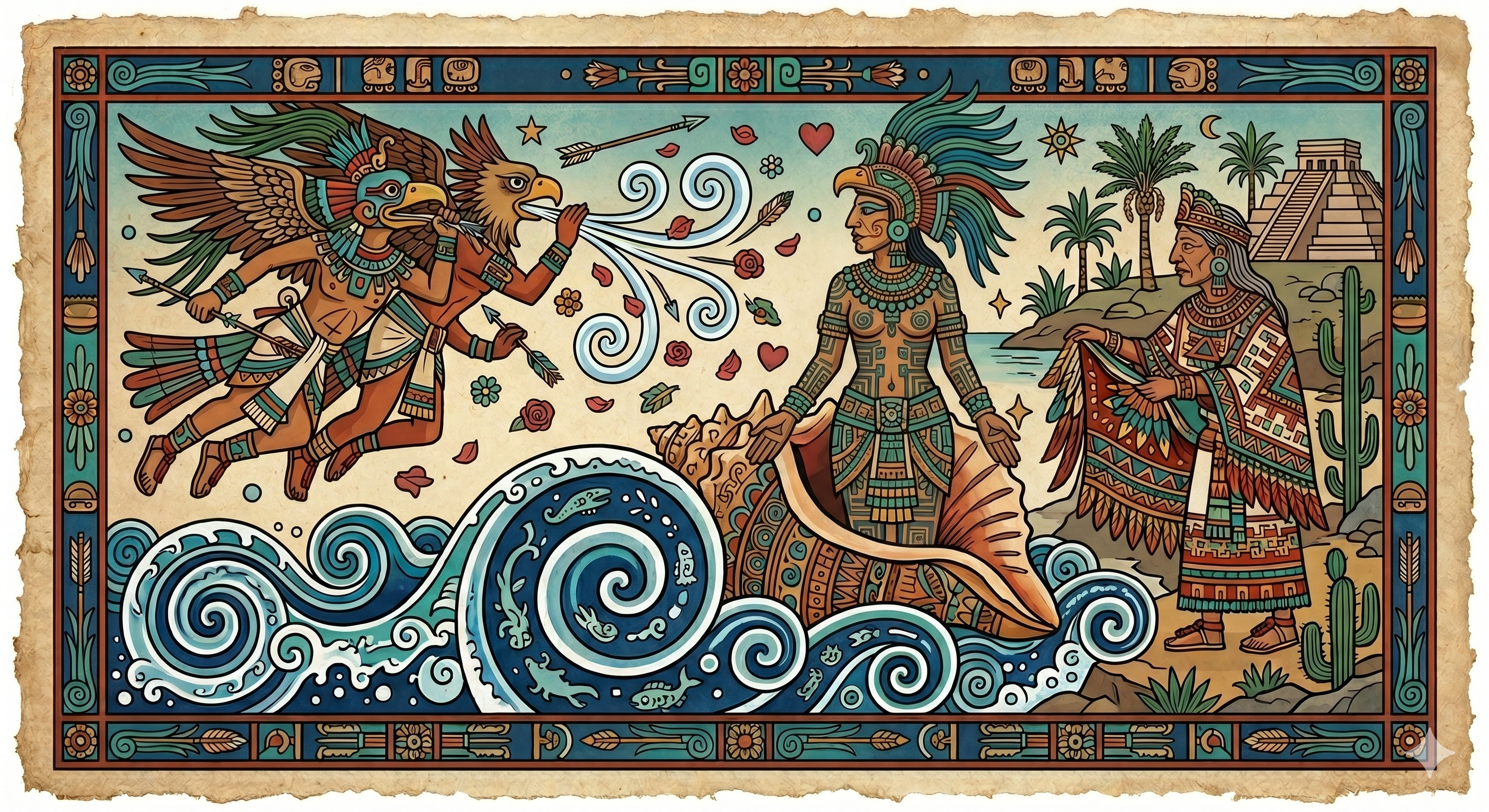 Chalchiuhtlicue, la Vénus du Codex d'Anáhuac